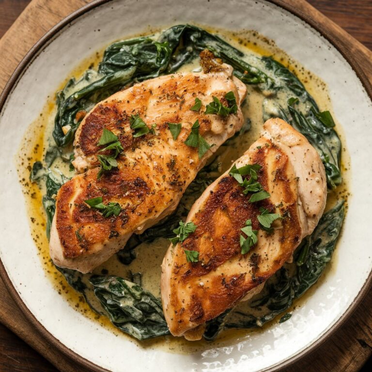 Creamy Chicken Florentine